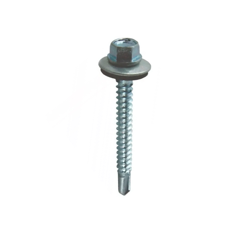 [AUT-14X-1X1] Autoperforante punta mecha c/ arandela ensamblada 14 x 1 (x unidad)