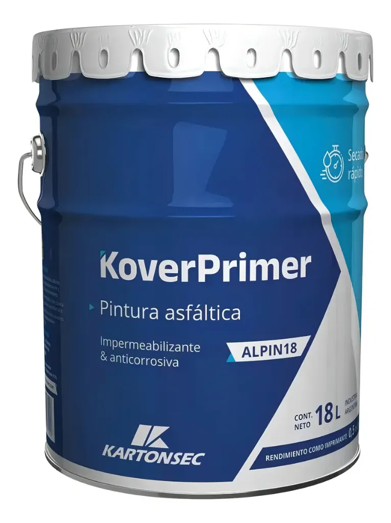 Pintura Asfaltica KOVERPAINT x 18L