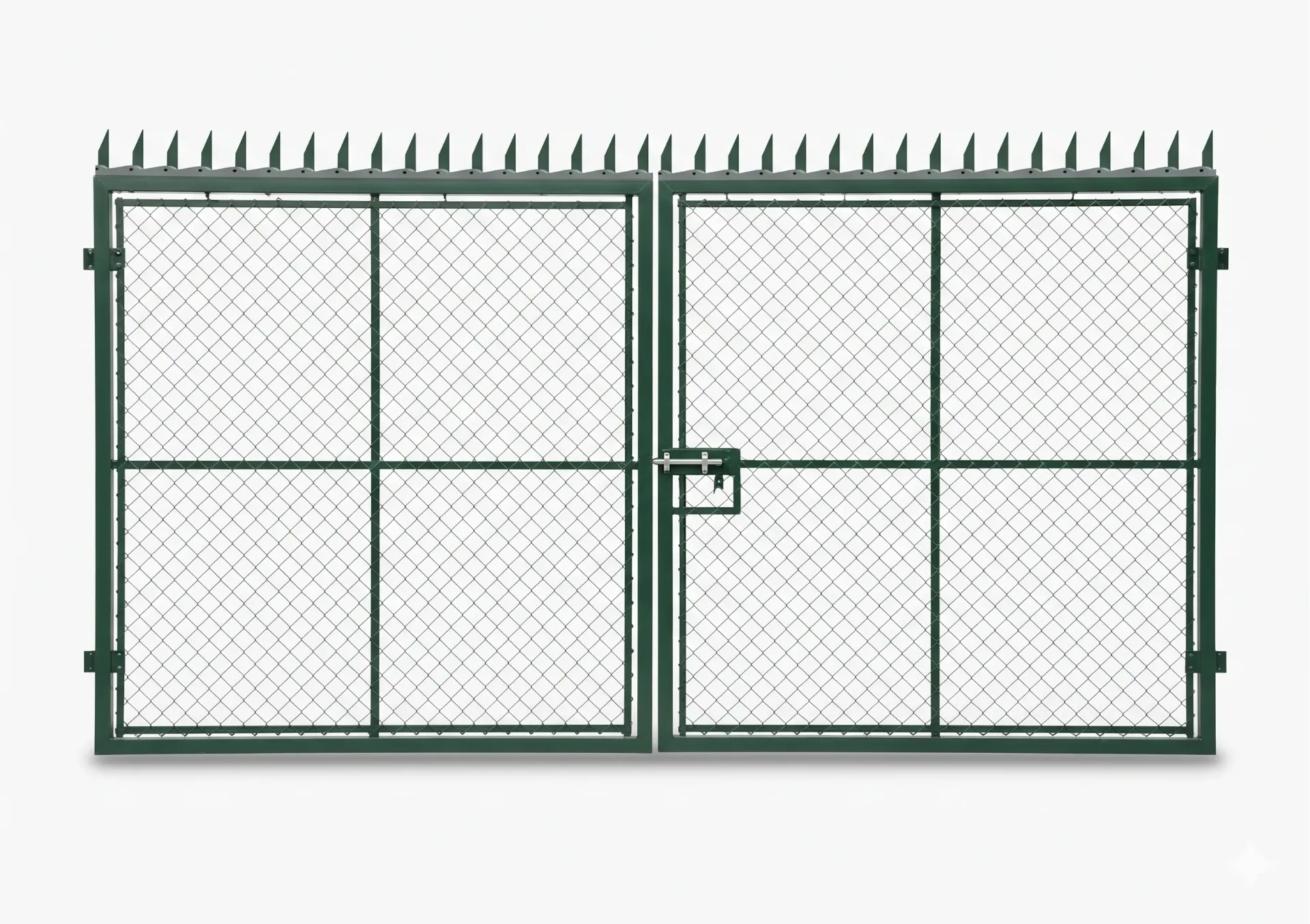 [PTON500X200CP] Porton de Caño Reforzado 5,00 x 2,00 mts (en 2 hojas) c/ pinches