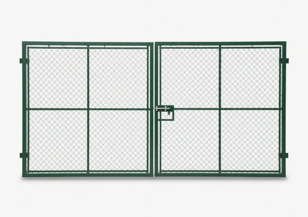 [PTON600X200] Porton de Caño Reforzado 6,00 x 2,00 mts (en 2 hojas)