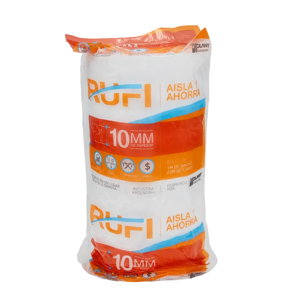 [RUFI10ALU] RUFI 10mm Aluminio c/solape