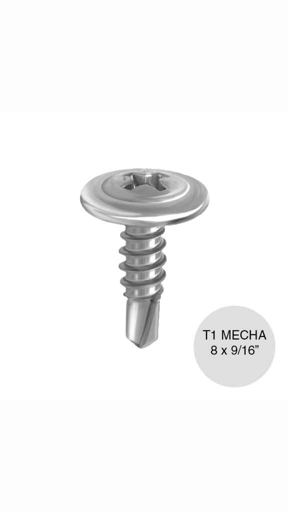 [TORT1MECHA8X916UNI] Tornillo T1 Mecha 8x9/16 x  Uni