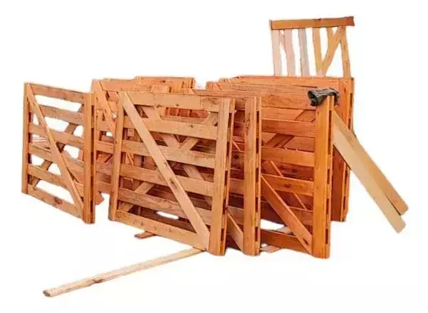 [TRAQC100X120] Tranquera Quebracho Colorado 1.00 x 1.20mts