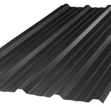 [CHA-TRAP-NEGRA-1] Chapa Trapezoidal T101 C.25 Prepintado negra x 1.00 m